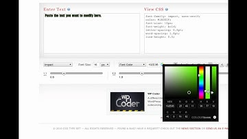 estilos de texto css
