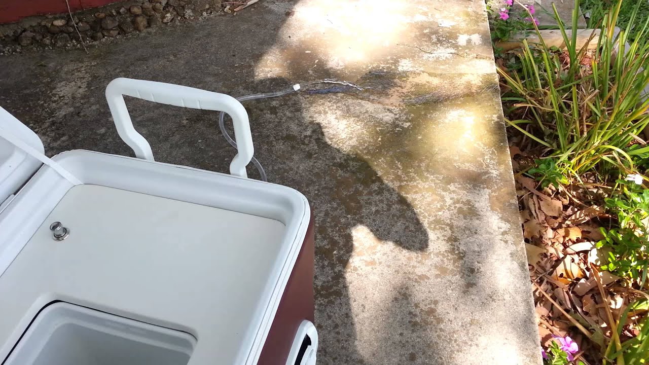 Custom Texas A&M real ice chest radio YouTube