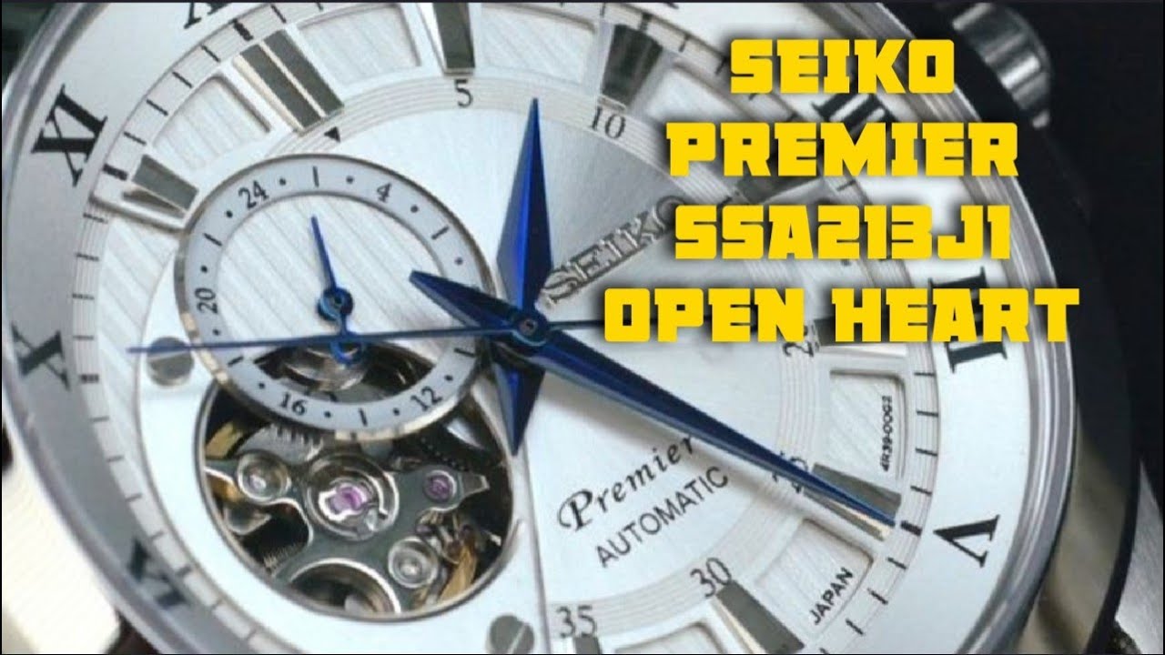 Originals Series ◇ Seiko Premier 'Open Heart' SSA213J1 | The Watcher -  YouTube