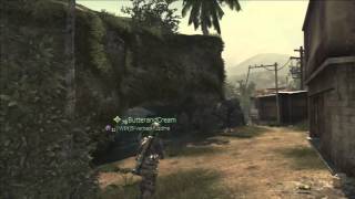 Call of Duty MW3 Random Throwing Knife (AVerMedia Quality Test)
