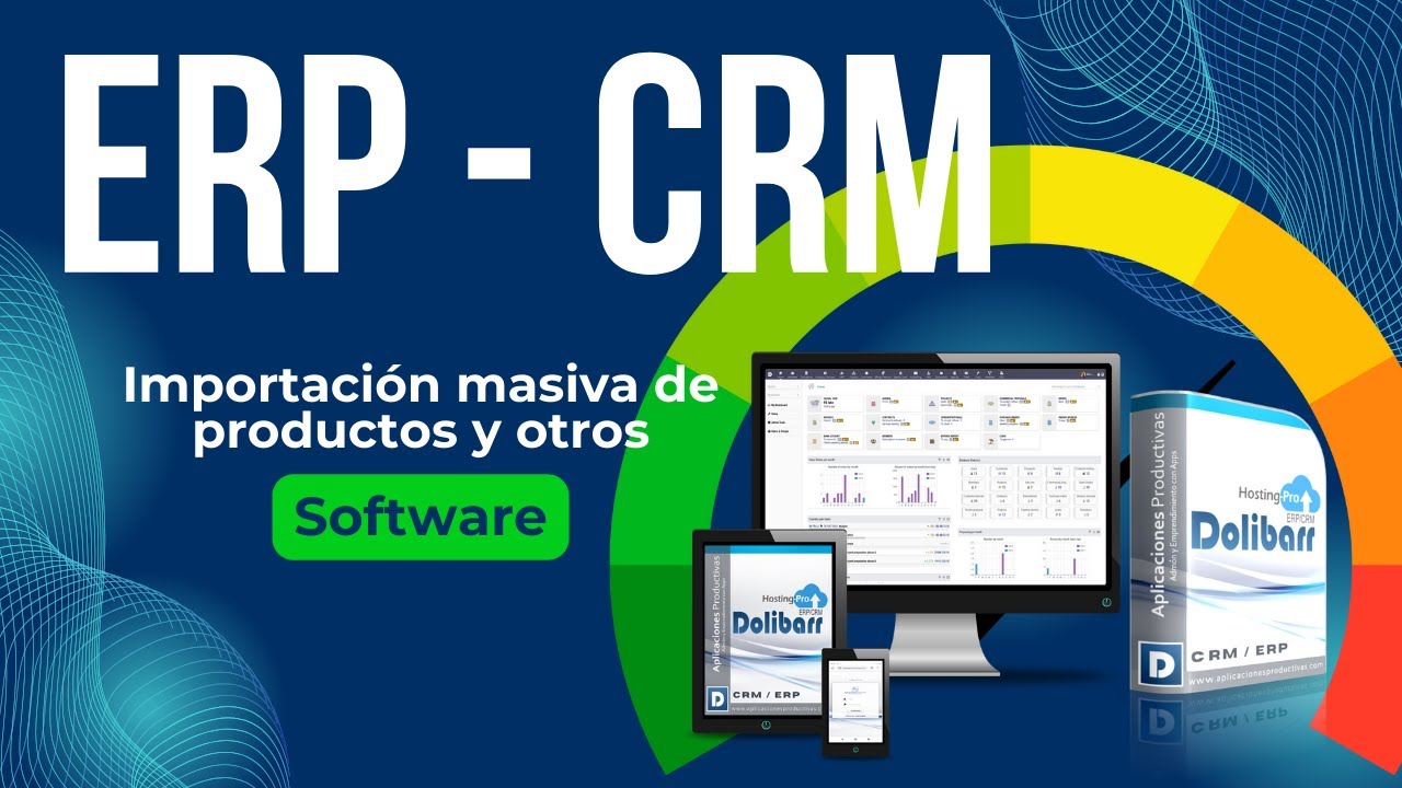 Importación masiva de productos y otros - Software ERP - CRM Dolibarr