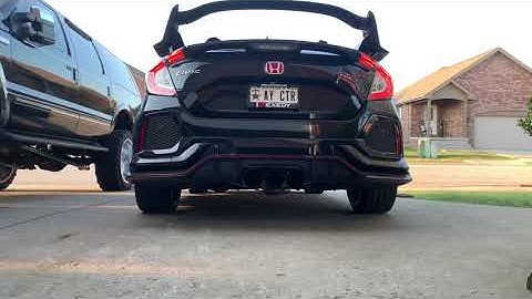 Civic Type R FK8 AWE Track Edition Exhaust & PRL Catless Downpipe