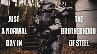 Most normal day in the life of Paladin of the Brotherhood of Steel - Fallout