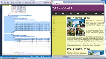 실전 HTML5 & CSS3 동영상 강좌 제 21강 태블릿 레이아웃-II