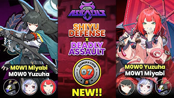 Yuzuha x Miyabi x Vivian Team | Deadly Assault & Shiyu Defens 2.1 | Zenless Zone Zero