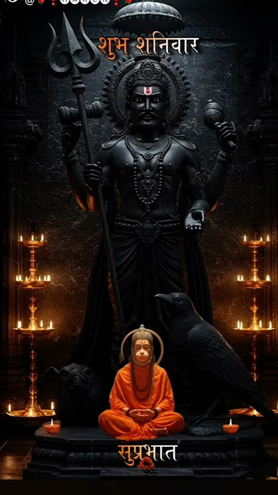 Om Hanuman mantra Shani Dev 🙏👍🚩 #love  #music #song
