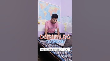 DSSSB LDC/ JUNIOR ASSISTANT MEMORY BASED MOCK  @Testbook #dsssb #dsssbldc #dsssbpaper1