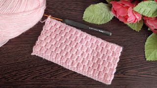 WOW! Very easy baby blanket pattern - Super easy crochet for beginners