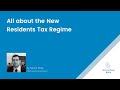 New Residents Tax Regime; How to Win a Court Case?