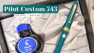 Pilot Custom 743 Verdigris | Review, Unboxing and Writing Sample | New Pen Day! #fountainpen by Stationery Dumpling 3,431 views 2 months ago 22 minutes