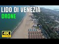 #Venice Lido 🌎 #Lido di Venezia. Drone. 4K. #Italy.