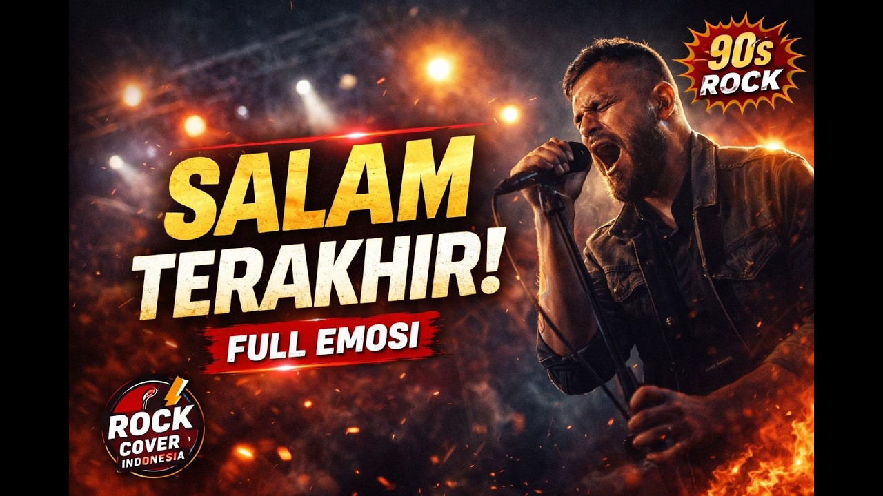 ECKY LAMOH – SALAM TERAKHIR (Rock Version) | Cover Plus Bikin Merinding!