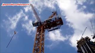 Tower Crane Operator Rescue Mock drill #jppandeysafetyguru