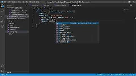 PHP Crud With Search and Pagination