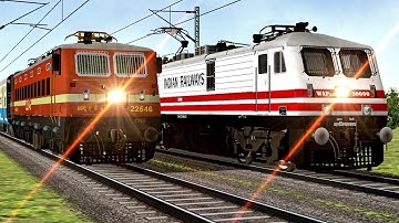 Amritsar - New Delhi SHATABDI Express || Entering NDLS || MSTS Open Rails Action