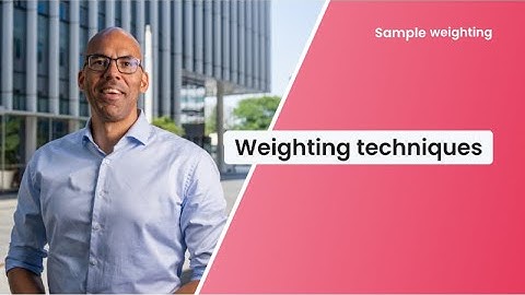 Weighting Techniques
