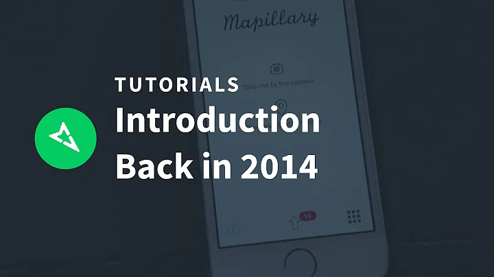 Mapillary - Introduction Back in 2014