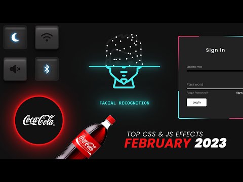 Html CSS & Javascript | Best Animation & Hover Effects | February 2023