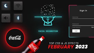 [Online Tutorials] Html CSS & Javascript | Best Animation & Hover Effects | February 2023