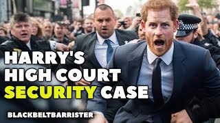 Prince Harry High Court Battle for State Security