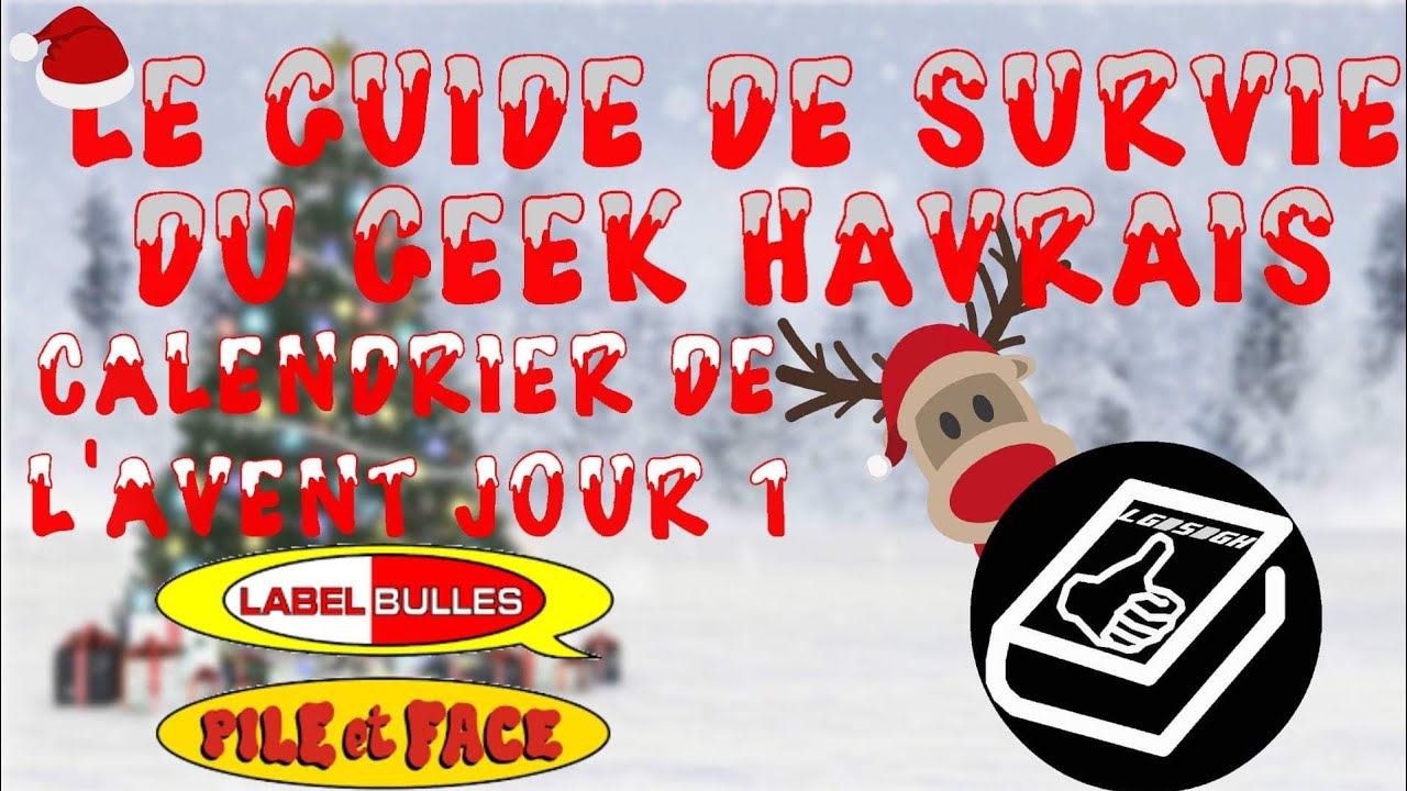 Calendrier de l'avent jour 1- Label Bulles Pile et Face - YouTube