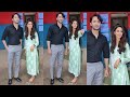 Shaheer shaikh  erica fernandez spotted  on location shoot in malad 