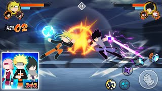 Stickman Ninja (Naruto) - 3v3 Battle Arena Gameplay Android/iOS screenshot 3