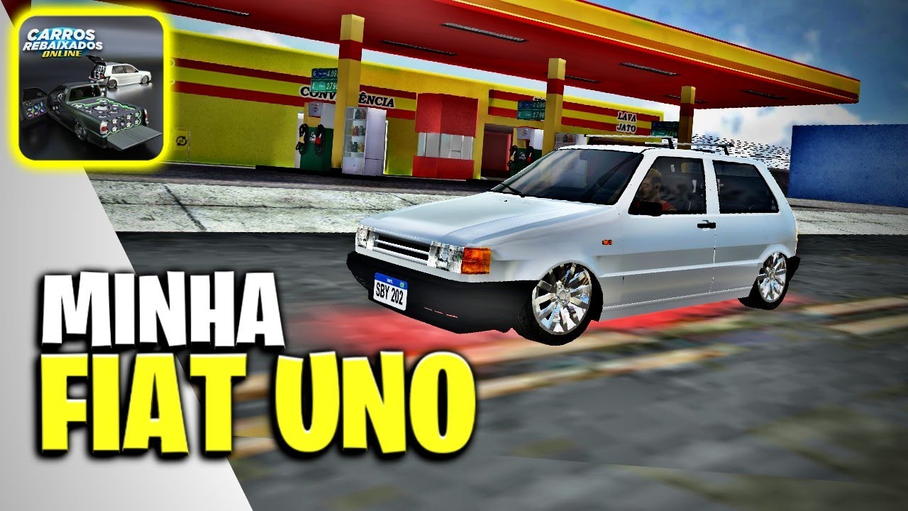 FIZ UMA FIAT UNO NO JOGO BRASILEIRO - CARROS REBAIXADOS ONLINE