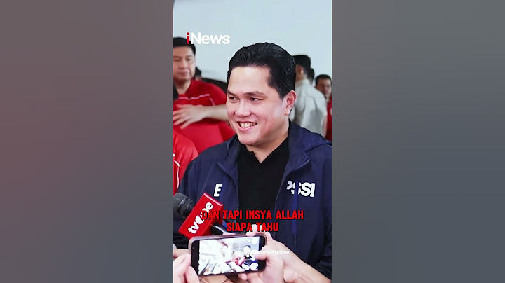 Presiden Prabowo Ingin Timnas Indonesia Menang Lawan Jepang,  Erick Thohir Respons dengan Senyuman