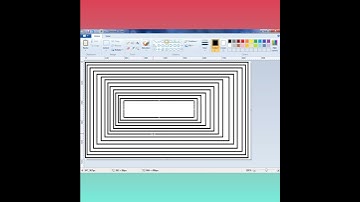 3D drawing|#ms paint|#shorts #drawing#illusion @littlestarkidchannel