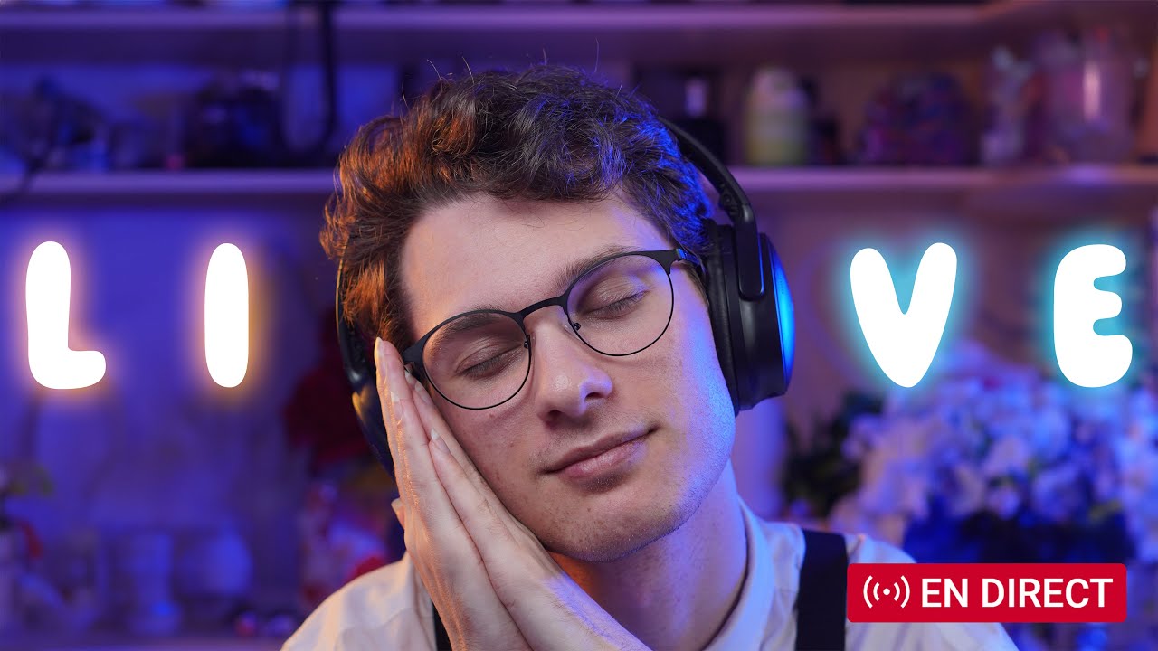 LIVE ASMR, Frissons garantis 🤭🧡 | Caméra & Micros INCROYABLES