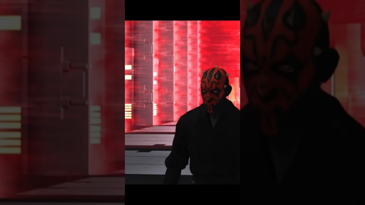 Darth Maul get cut in half 