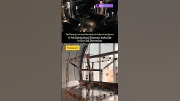 Demonstration of a Tesseract #viral #knowledge #science #space #interstellar #shorts #InfoGraphyAI