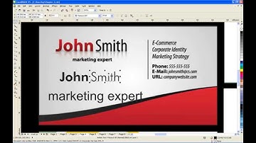 visiting card design in coreldraw tamil DVD free video
