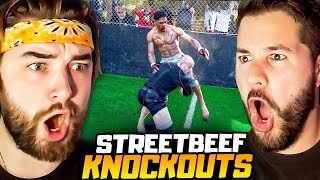 KingWoolz Reacts to STREETBEEFS BEST FIGHTS OF THE YEAR w\/ Mike!! (INSANE)