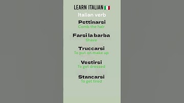 Italian Verbs | Simple way of Learning Italian | Learn Italian Easy Way  #learningitalian