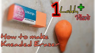 How to Make a Kneaded Eraser Without Tape - Step by Step - 2 min! 
