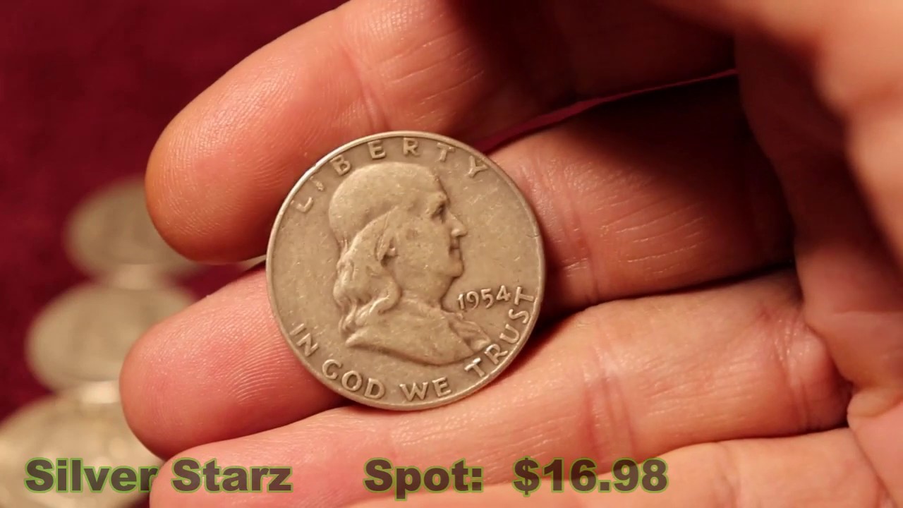 SILVER STARZ: Franklin Half Dollar Full Stack - Spot: $16.98