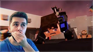 REACTING TO SURVIVAL ISLAND MINECRAFT MOVIE! Minecraft Animations!