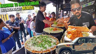 Biggest Indian Food Tour in MUMBAI Ep30  Anand Stall Dosa, Amar Vadapav, Biryani, Maska Bun & more