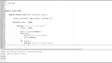 Java - Números Primos - Sequência #JAVA