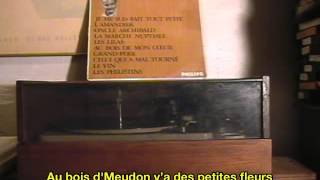 Georges Brassens Au Bois  De Mon Coeur French & English Subtitles