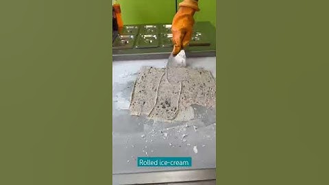 Rolled ice-cream 😋 #shorts #viral #trending