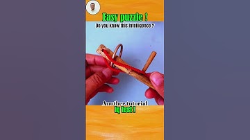 Magical topological puzzle, how to remove the ring? - 56 #puzzle #iqtest #puzzlegame #part56 #short