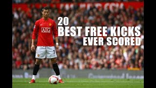 Top 20 Free Kicks Ever in Football History!