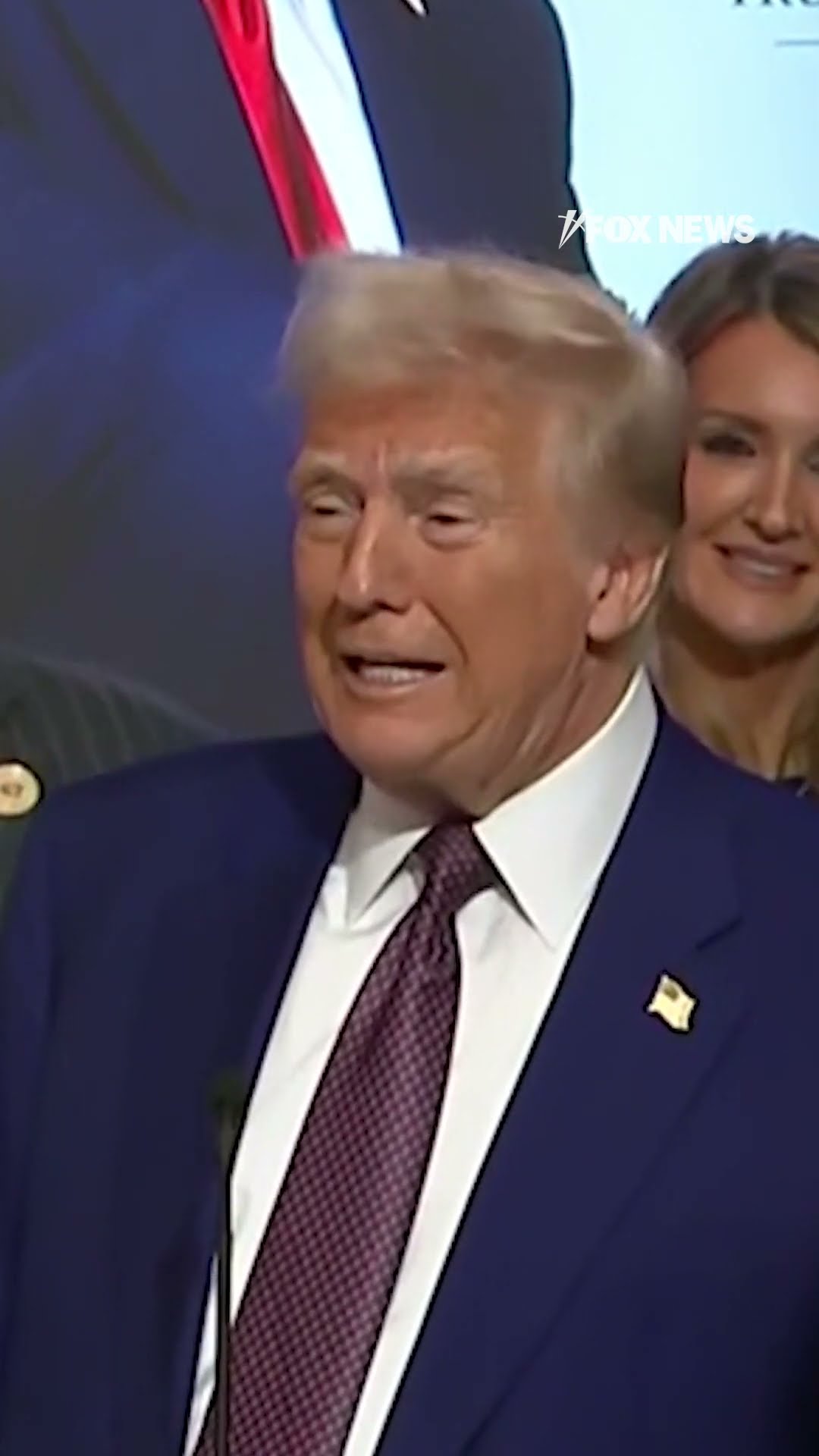 Donald Trump reacts after being named TIME's Person of the Year