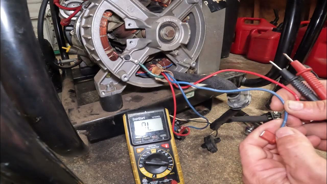 Briggs & Stratton 032442 Generator Not Producing Power! YouTube