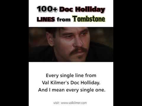 doc holliday tombstone quotes