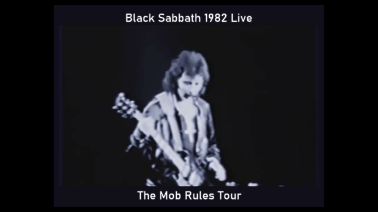 Black Sabbath 1982 Live. The Full Remastered Version. Bootleg with