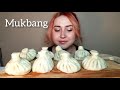 МУКБАНГ ХИНКАЛИ С ГОВЯДИНОЙ  | HINKALI |  BIG DUMPLINGS | Eeating show | 먹방